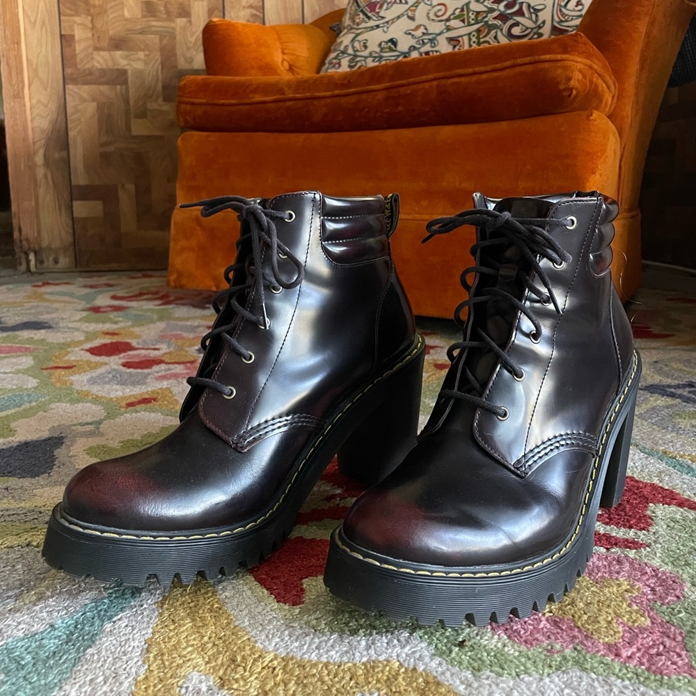 Dr Martens Persephone Lace-up Platforms